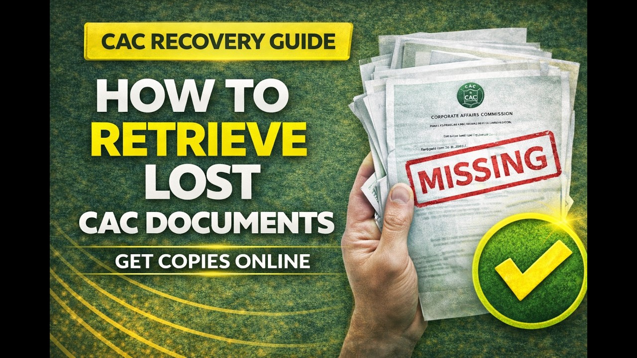 How To Recover CAC Documents Online (DIY Guide) - Retrieve Lost CAC Documents Online (Step-by-Step)