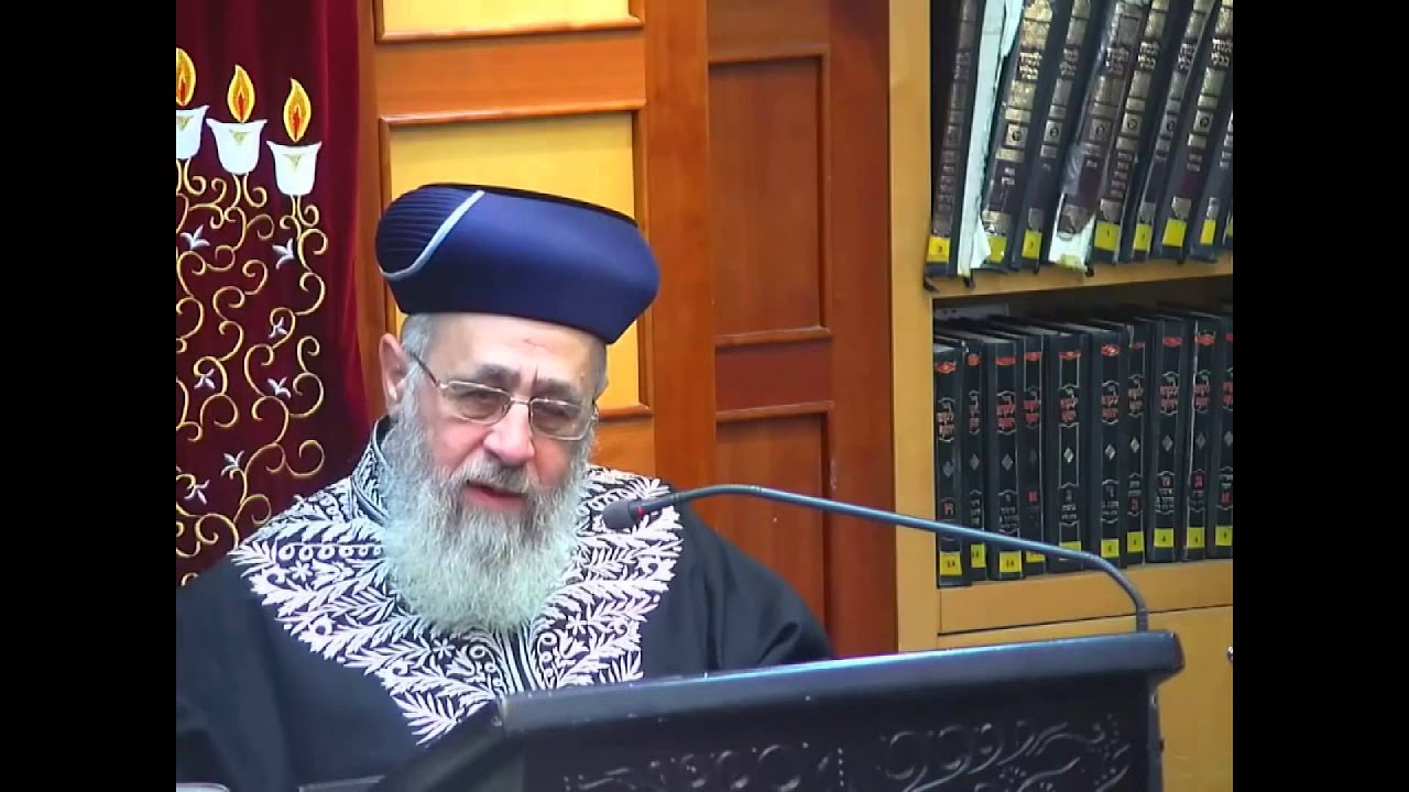 פתיחת פריג'ידר מקרר בשבת הרב יצחק יוסף
