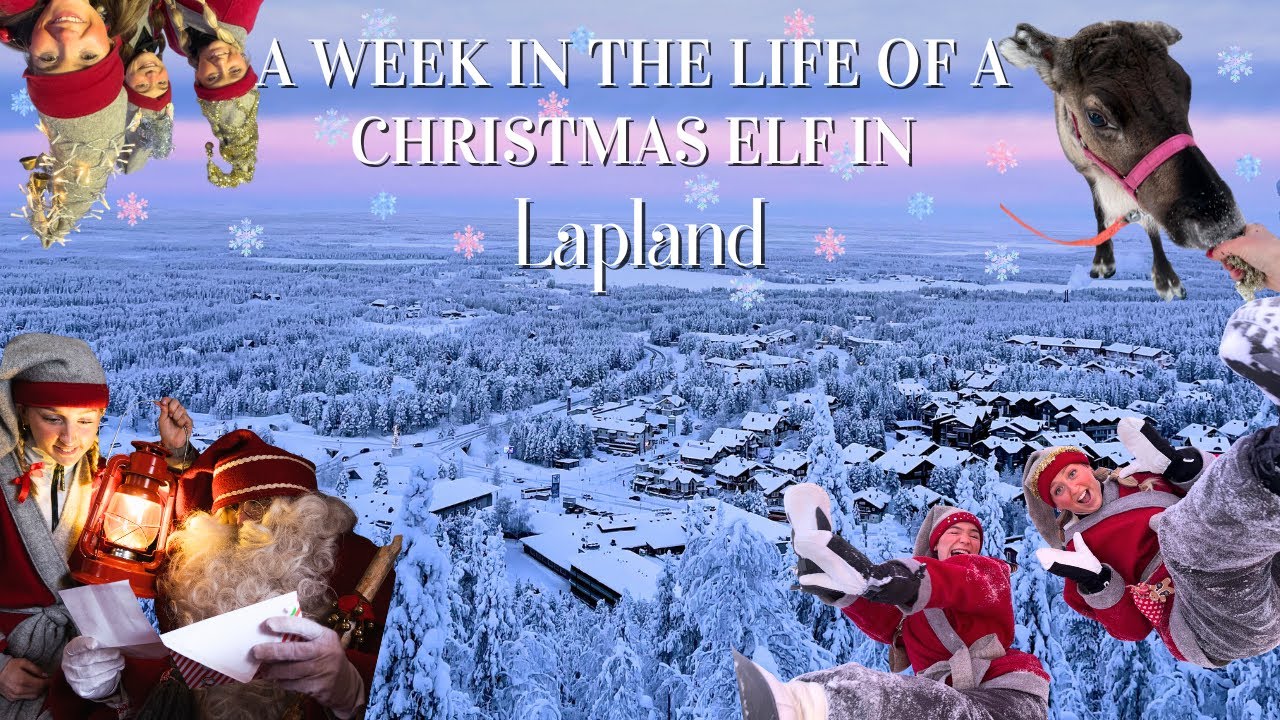 A Week in the life of a Christmas Elf in LAPLAND 🎀❄️ | Elf life, Days off, House tour