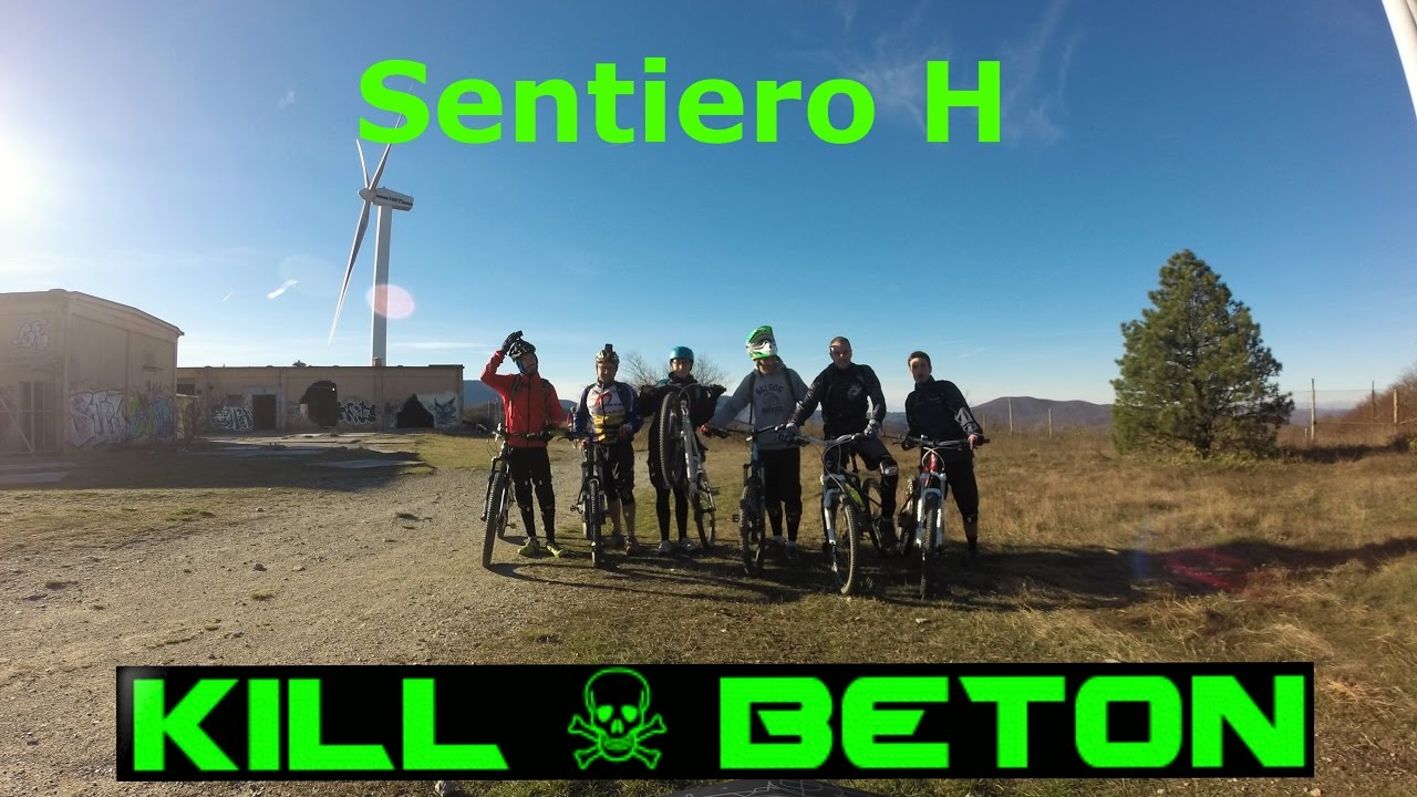 Finale Ligure - Base Nato - Sentiero H  Enduro Bike Gopro
