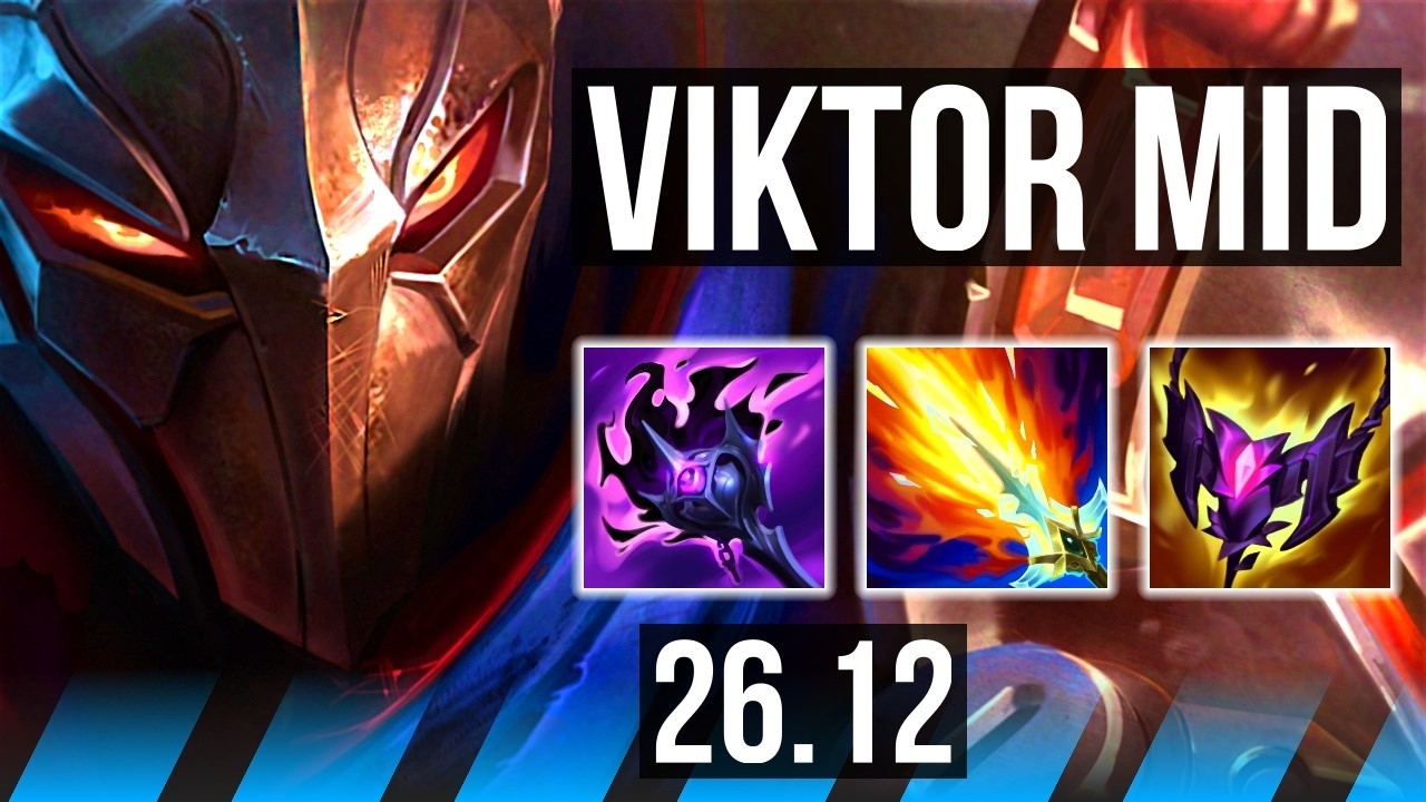 VIKTOR vs MALZAHAR (MID) | Good KDA: 15/1/7 | EUW Master | 26.12