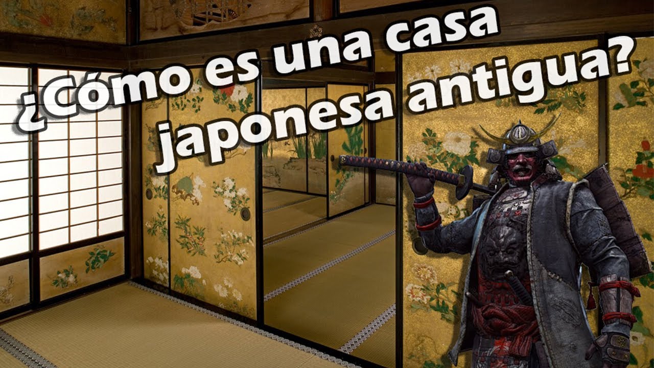 ¿Cómo es una casa japonesa antigua?