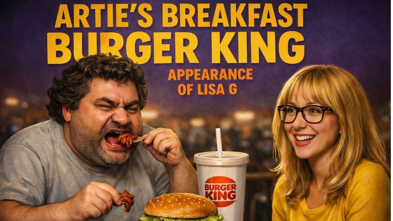Artie’s Breakfast at Burger King, Special Appearance by Lisa G l 𝗧𝗵𝗲 𝗛𝗼𝘄𝗮𝗿𝗱 𝗦𝘁𝗲𝗿𝗻 𝗦𝗵𝗼𝘄