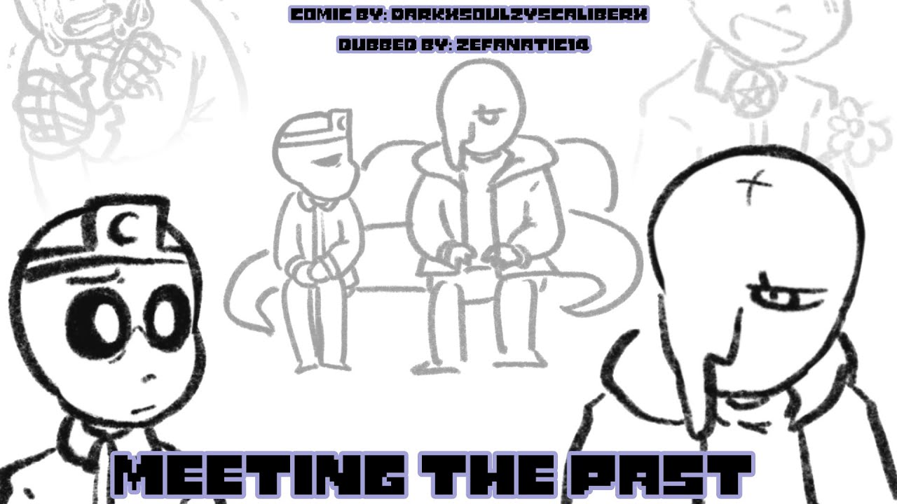 Meeting the Past //Dreamtale Comic// (Undertale AU Sanses)