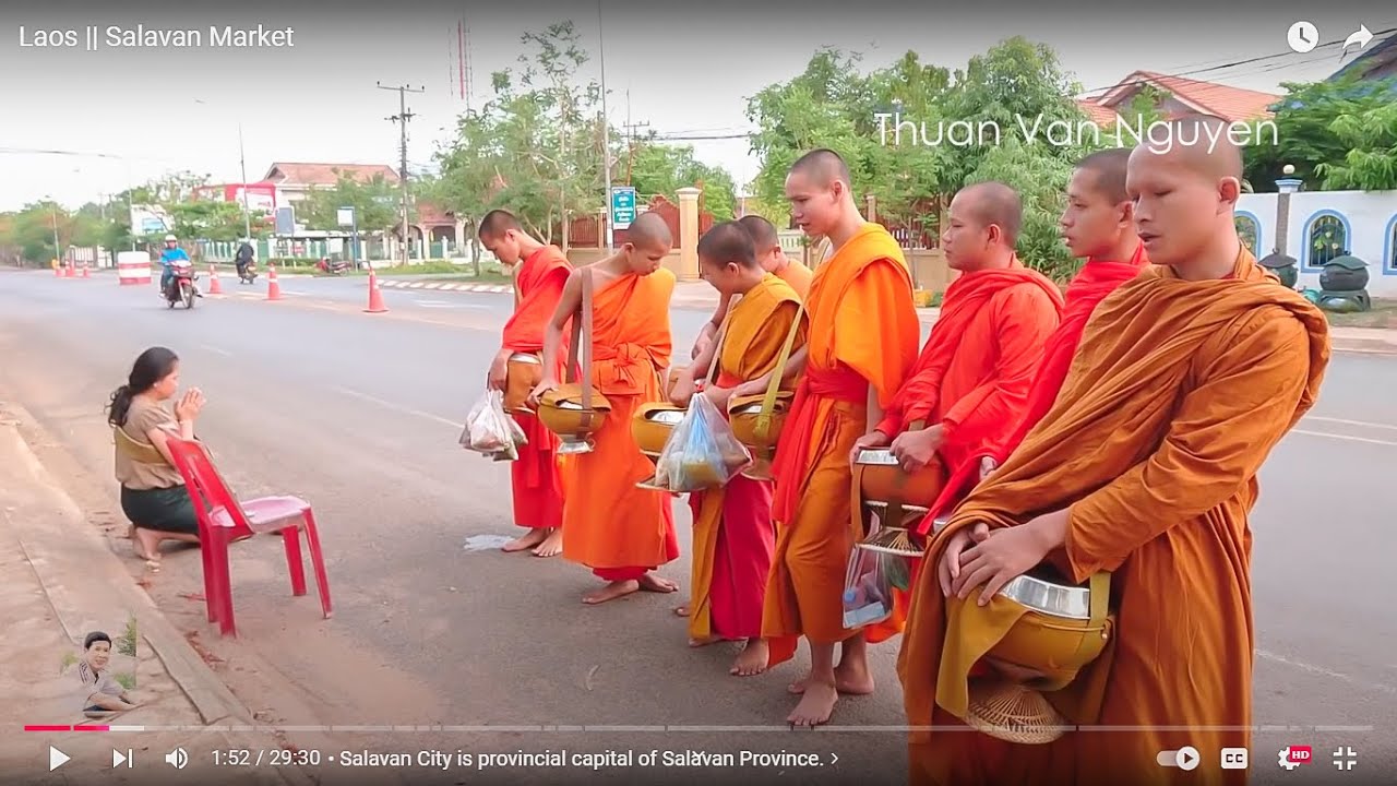 Laos || Salavan Market