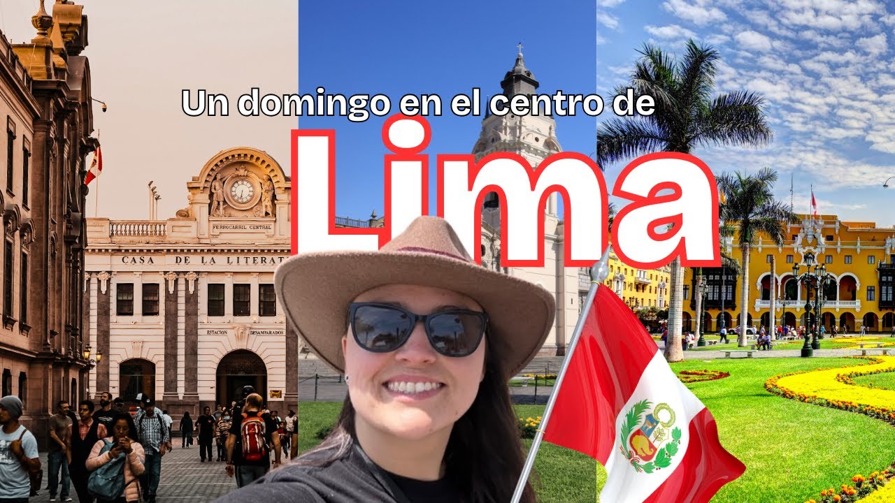 Un domingo en el centro de Lima, Perú