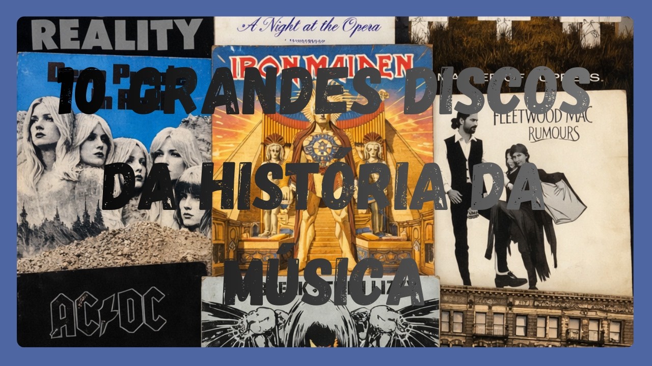 10 GRANDES DISCOS de TODOS OS TEMPOS #cdcollection #cdcollector