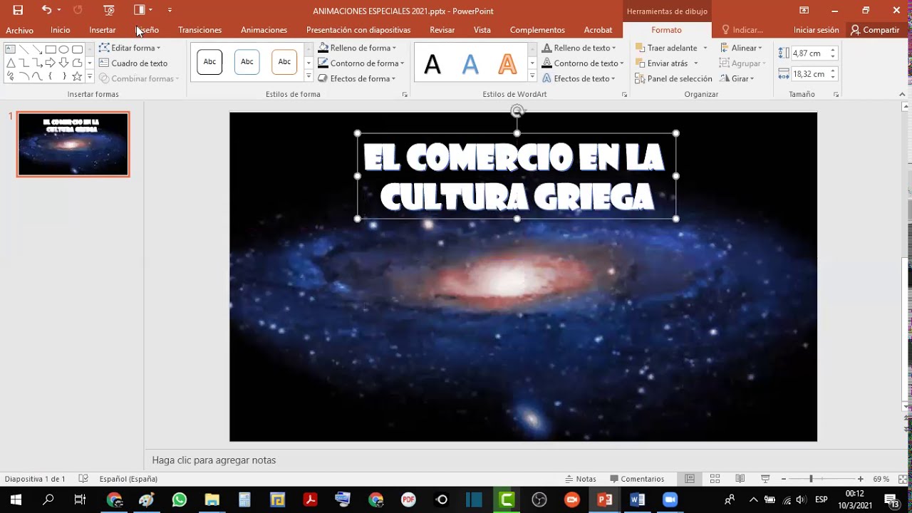 COMO HACER UNA CARATULA EN POWER POINT