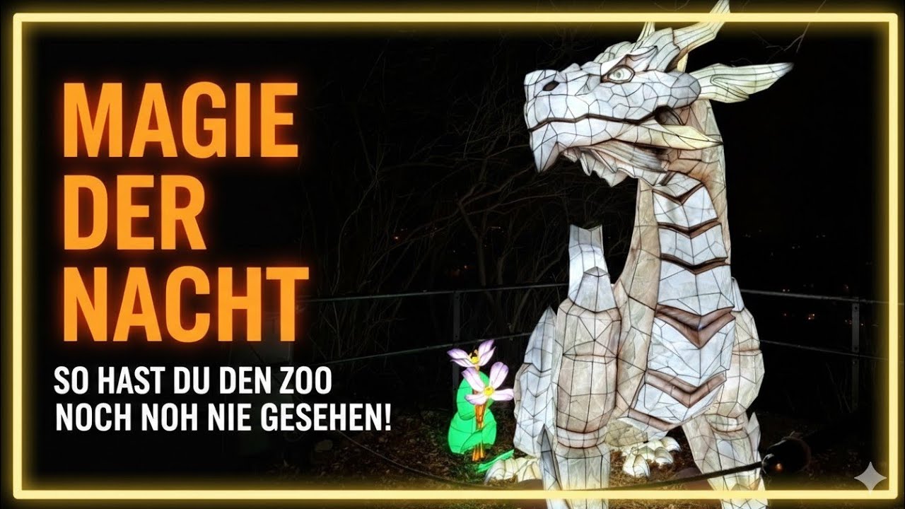 Zoo Halle: Magische Lichterwelten | Einzigartiges Lichtspektakel in Sachsen-Anhalt