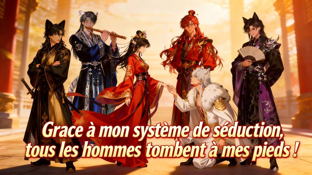 Grâce à mon système de séduction, tous les hommes tombent à mes pieds !