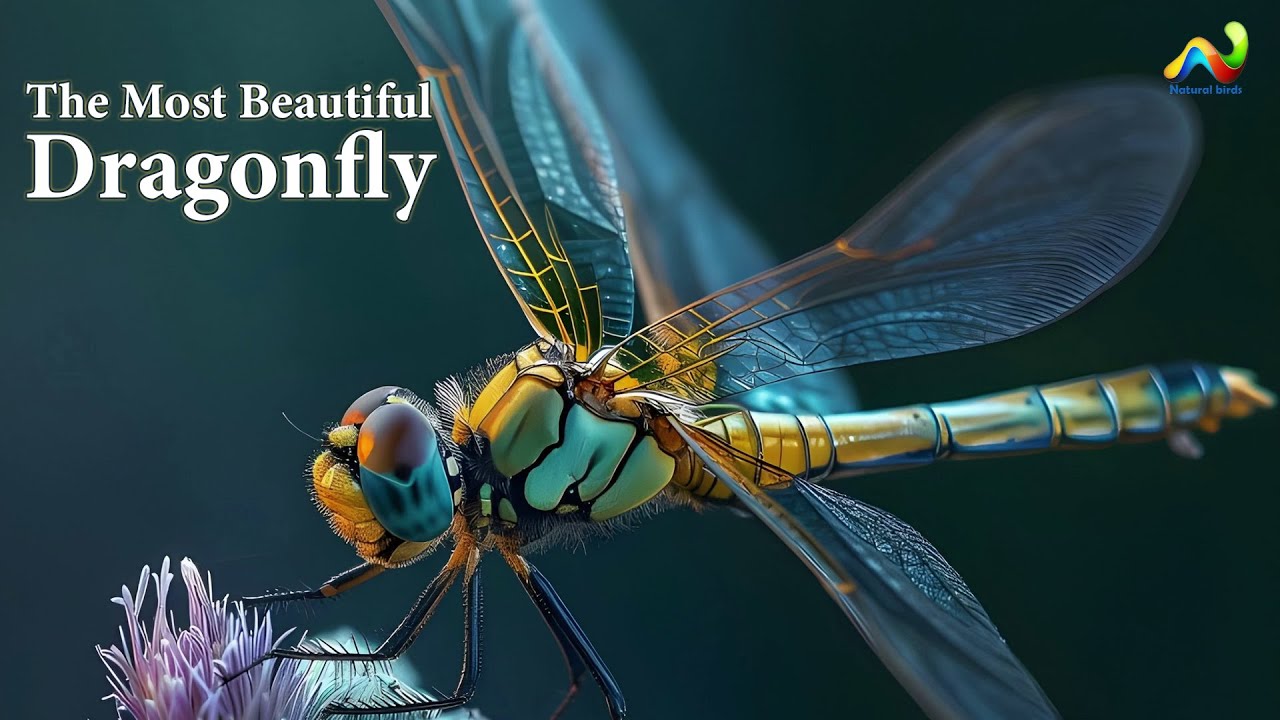 The Most Beautiful Dragonfly in the World || The Dragonfly That Dazzles