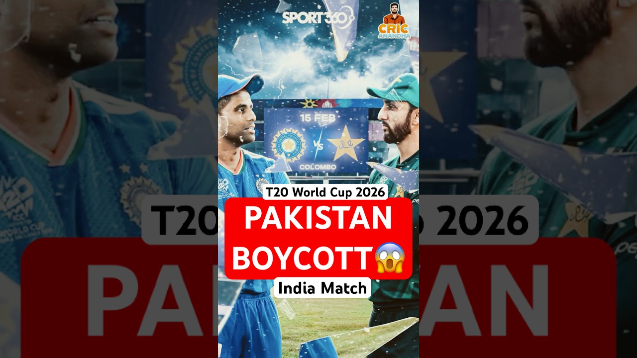 PAKISTAN BOYCOTT😱 India vs Pakistan Match Cancelled😨T20 World Cup 2026 