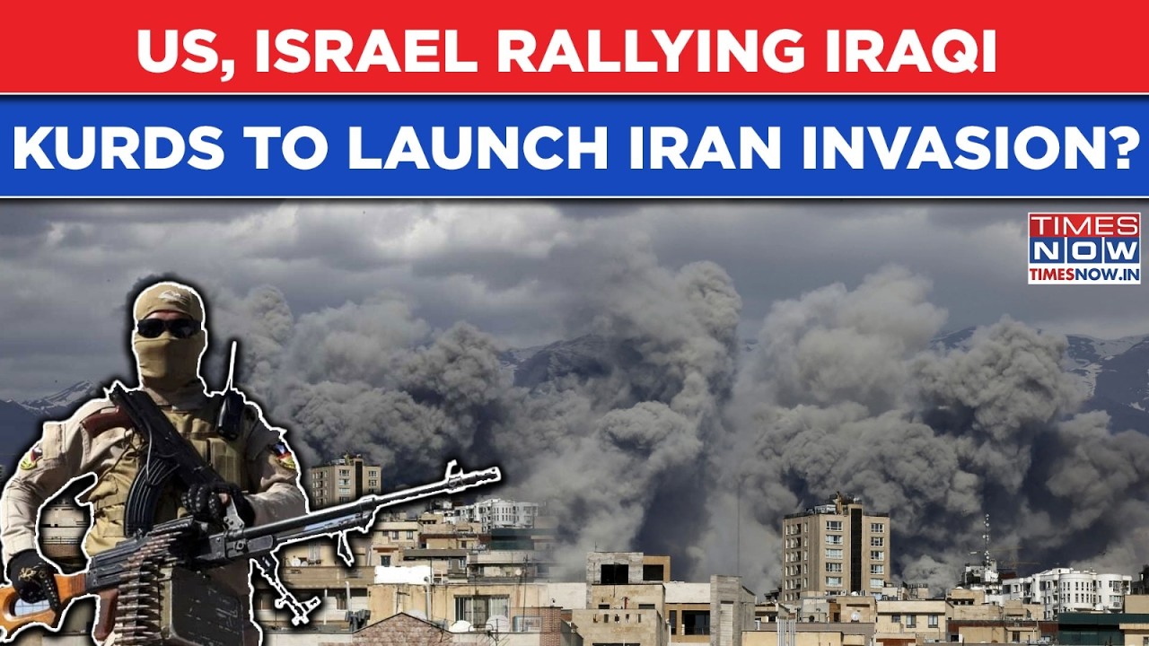 Israel, US Rallying The Kurds To Launch Iran Ground Invasion Amid airstrikes In Along Iraq Border?