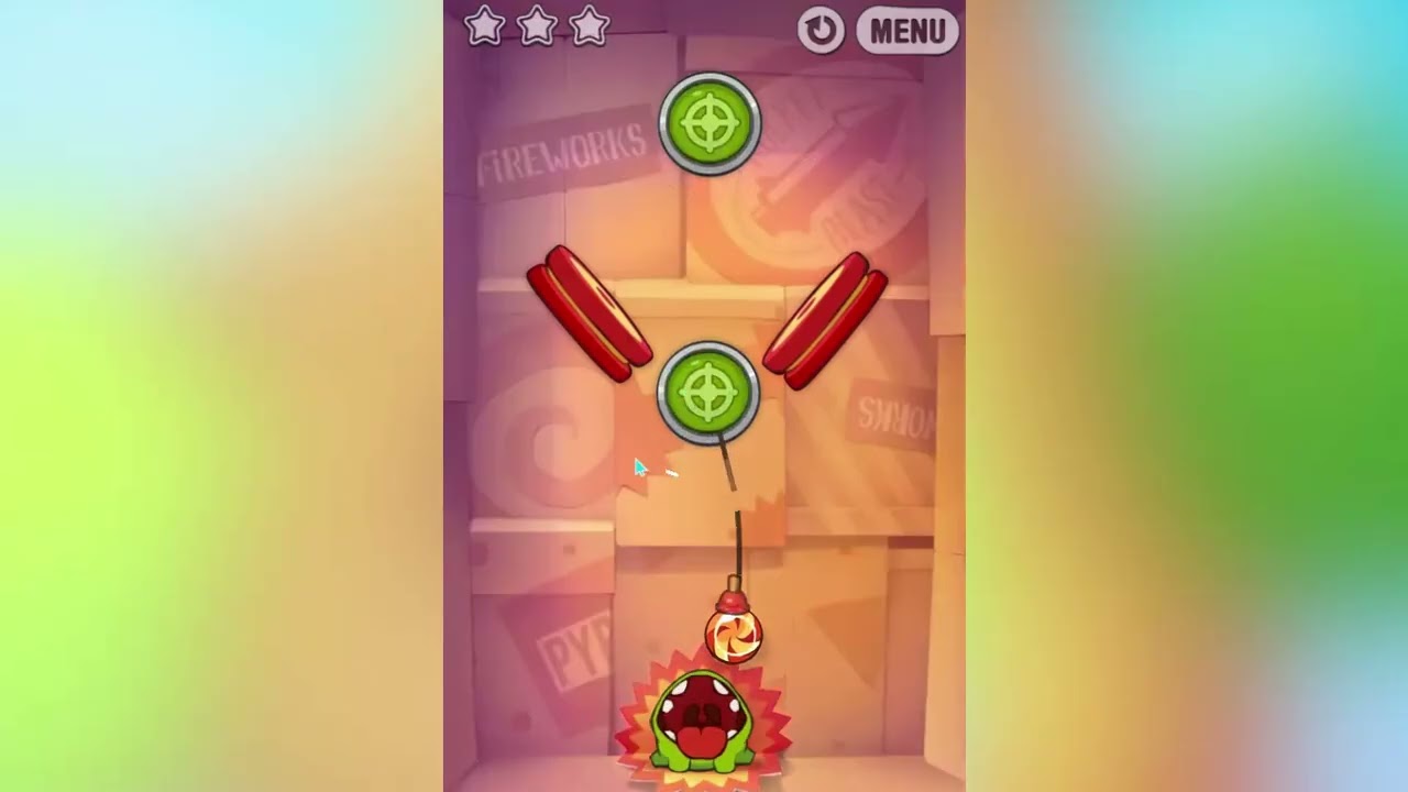 cut the rope experiments world 4 walkthrough