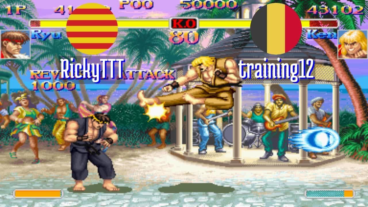 FT5 @ssf2xjr1: RickyTTT (CATALONIA) vs training12 (BE) [Super SF II X ssf2x ssf2 Fightcade] Feb 15