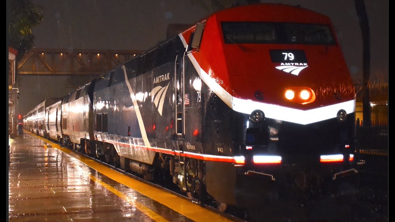 Fullerton Horn Shows! Southwest Chief, Surfliner, BNSF!