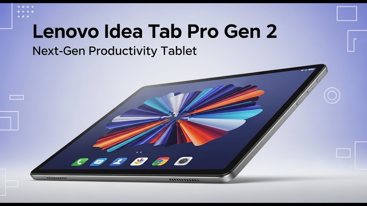 Lenovo Idea Tab Pro Gen 2 – идеальный помощник для повышения производительности!