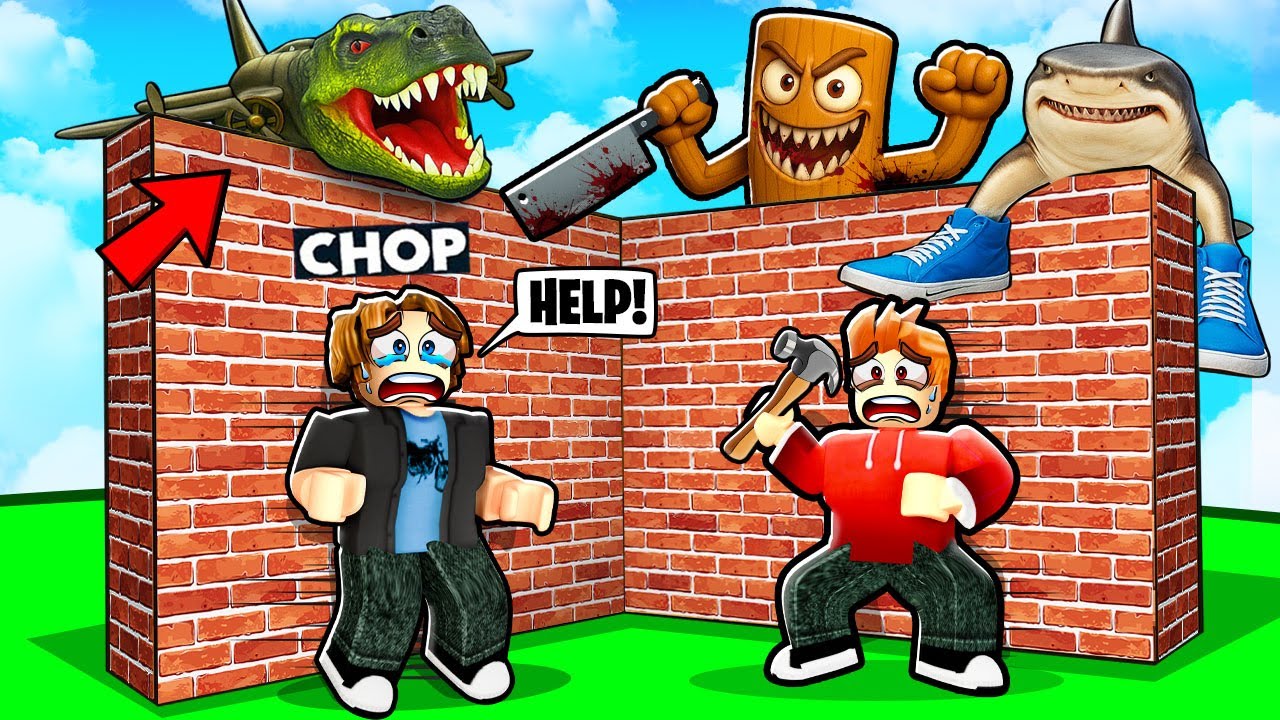 ROBLOX CHOP SURVIVES ITALIAN BRAINROT BUILD TO SURVIVE