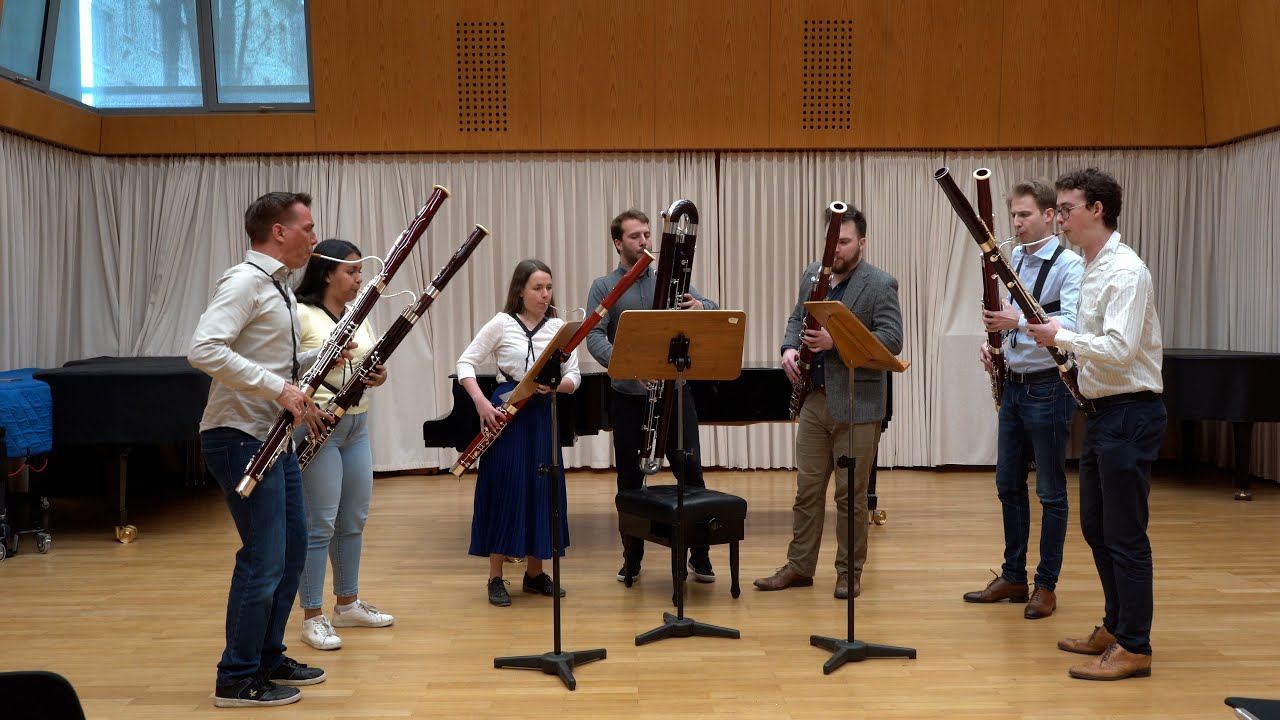 Wedding Day at Troldhaugen Op. 65 No. 6 arr. Ashby Mayes | Grieg | for Bassoon Ensemble