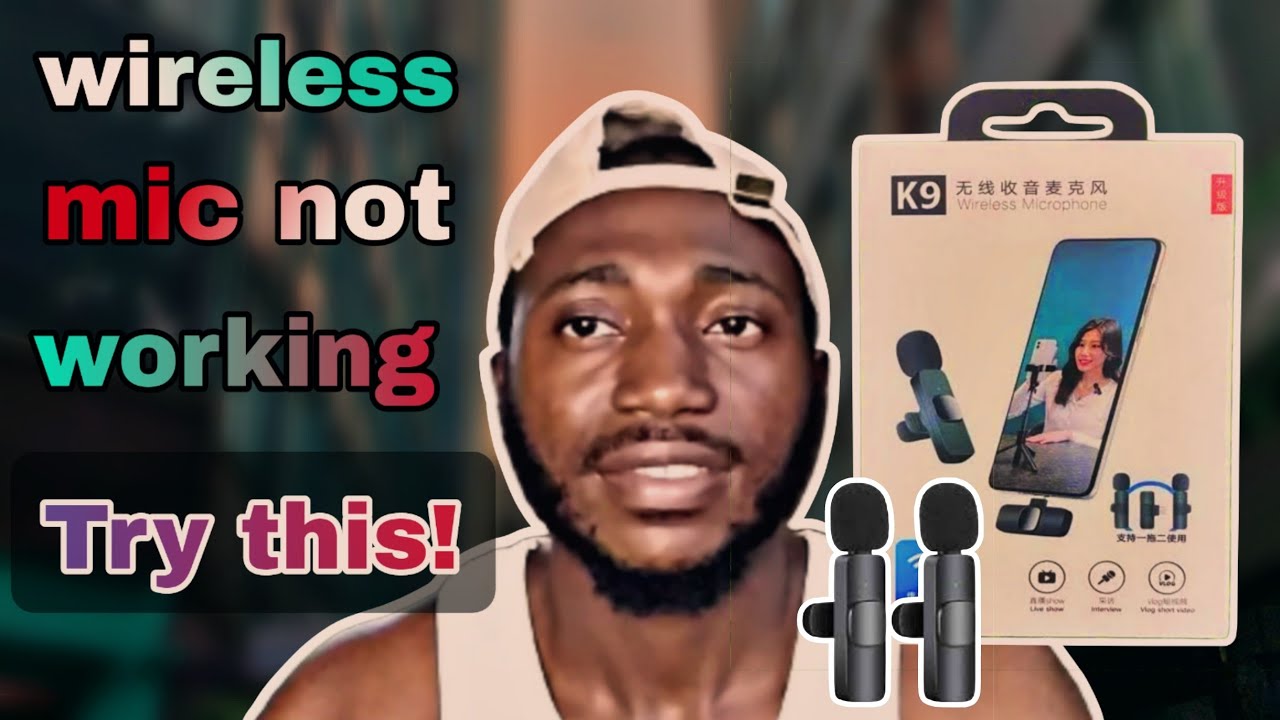 K9 wireless mic - How to Fix wireless mic not working problem in Android!