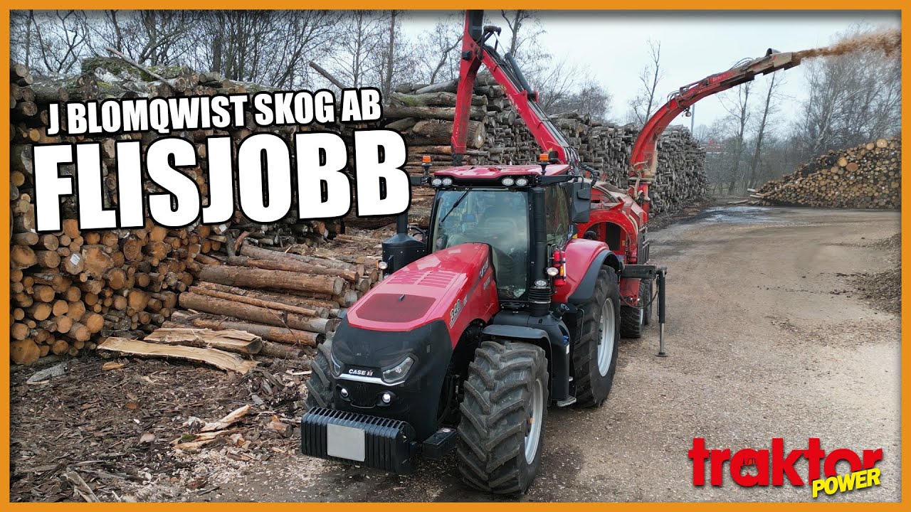 Magnum på flisjobb - J Blomqwist Skog AB (Del 1 av 2)