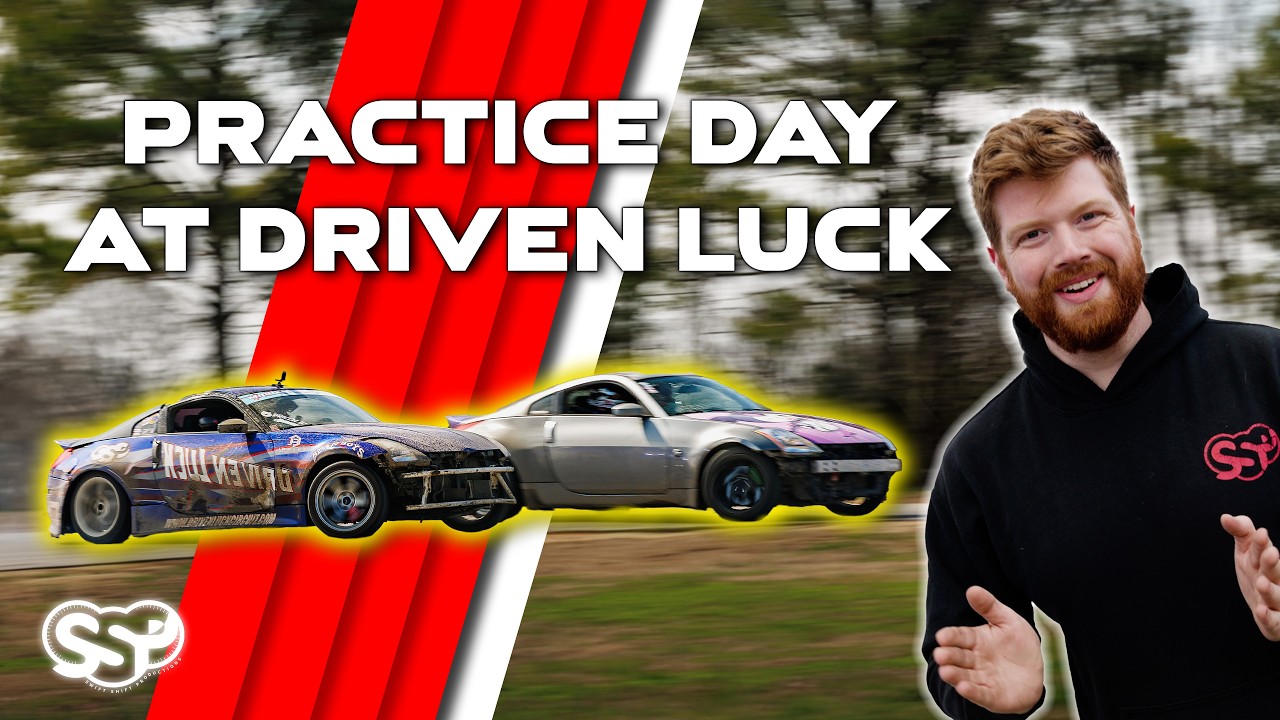 Pushing the 350z at Driven Luck Circuit #driftcar #drifting