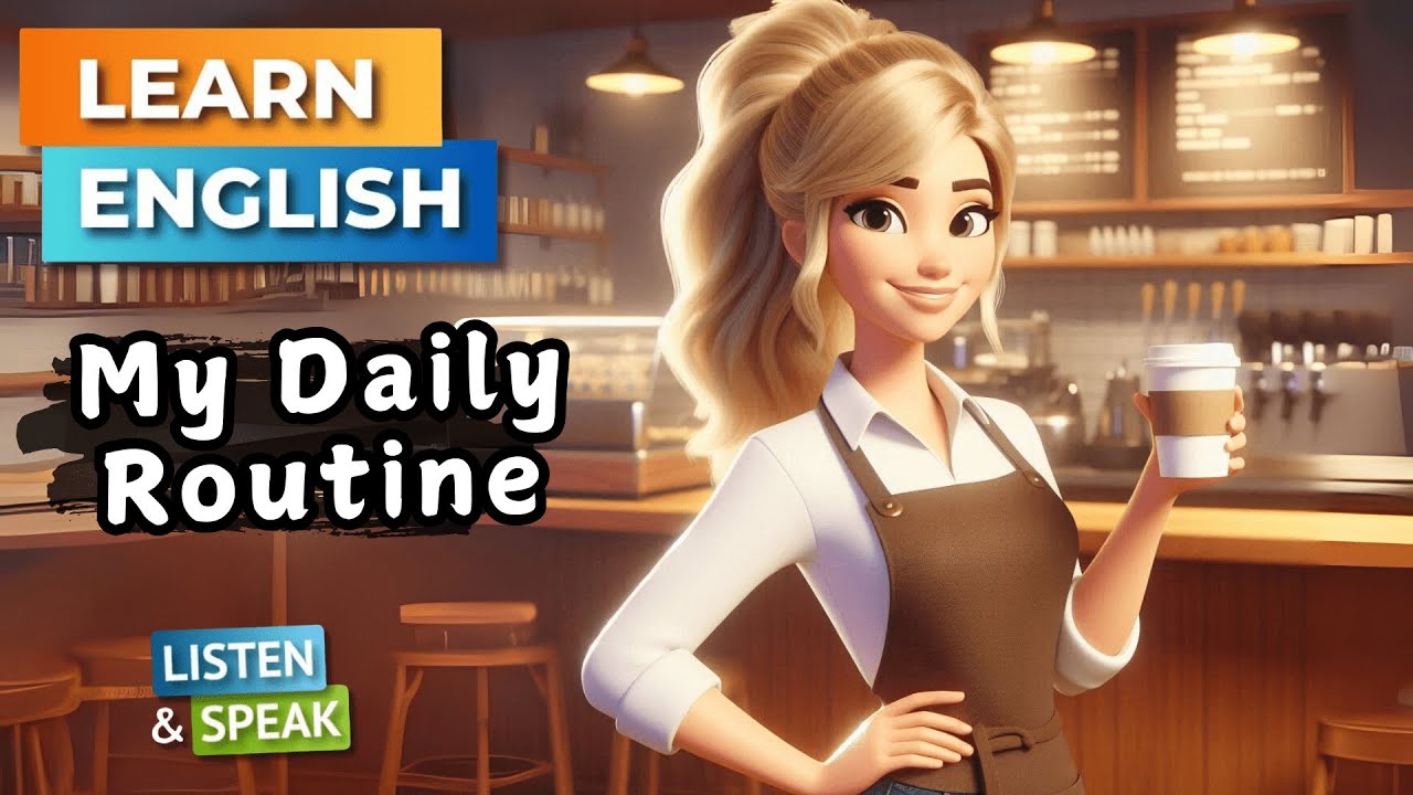 My Daily Routine as a Barista  | Improve Your English | English Listening Skills - Speaking Skills.