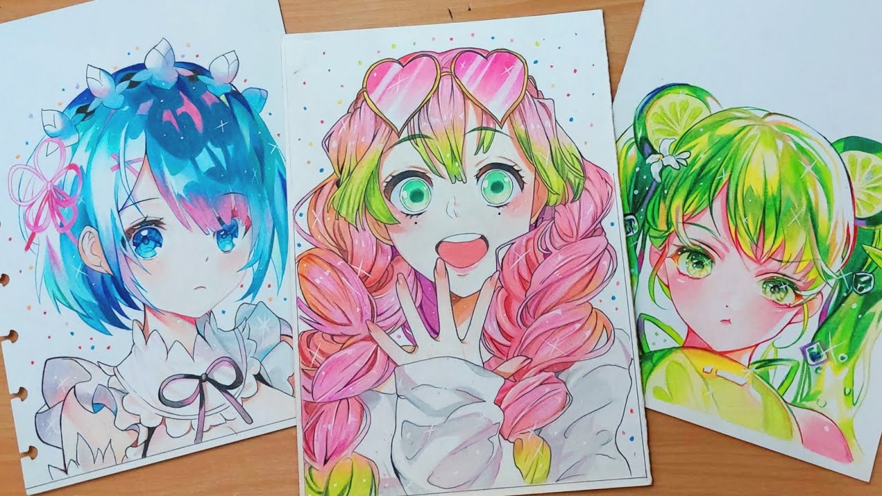 Last one is my favorite 😂 #shorts #illustration #animeart