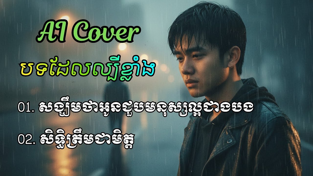 សង្ឃឹមថាអូនជួបមនុស្សល្អជាងបង | សិទ្ធិត្រឹមជាមិត្ត Cover by Veloria