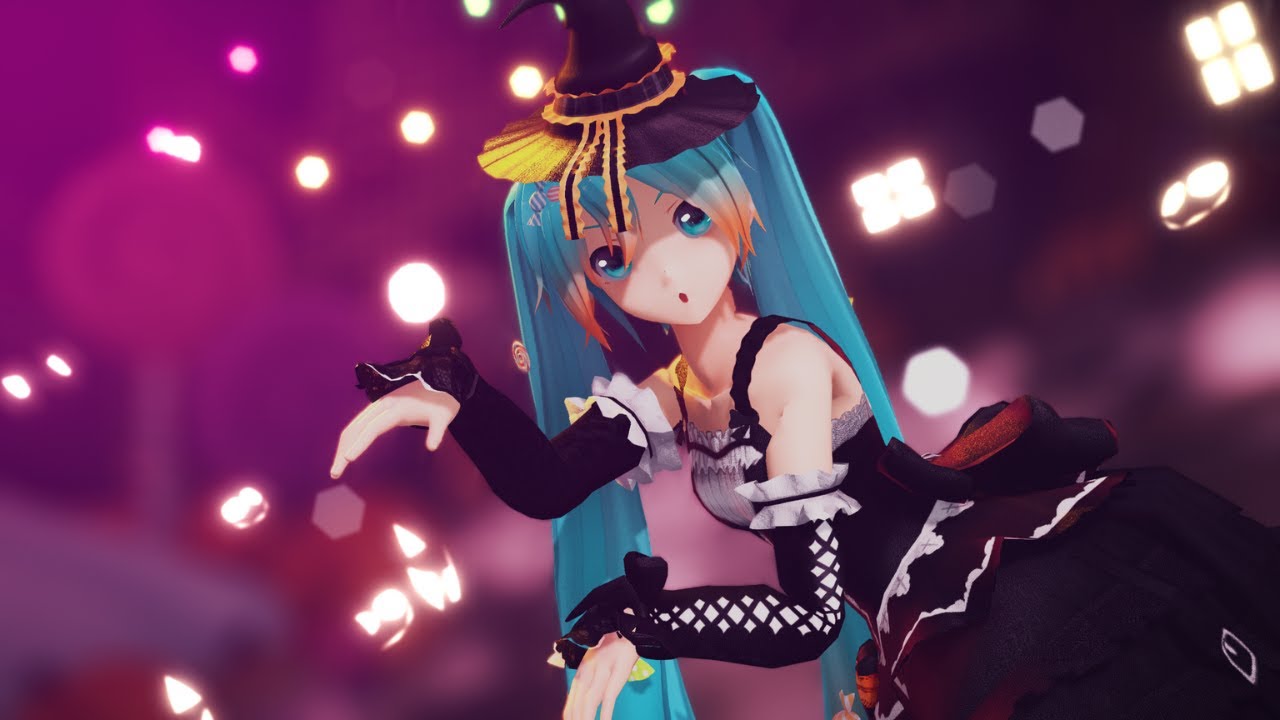 【MMD SPECIAL】Mrs.Pumpkinの滑稽な夢【YYB Candy Witch Miku】【4K】