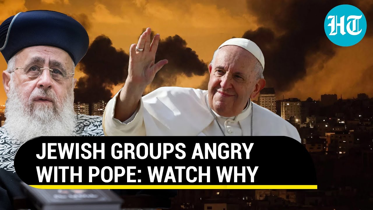 Watch Pope Francis' Video Statement Which Angered Jewish Groups | Israel-Hamas War | Gaza Ceasefire