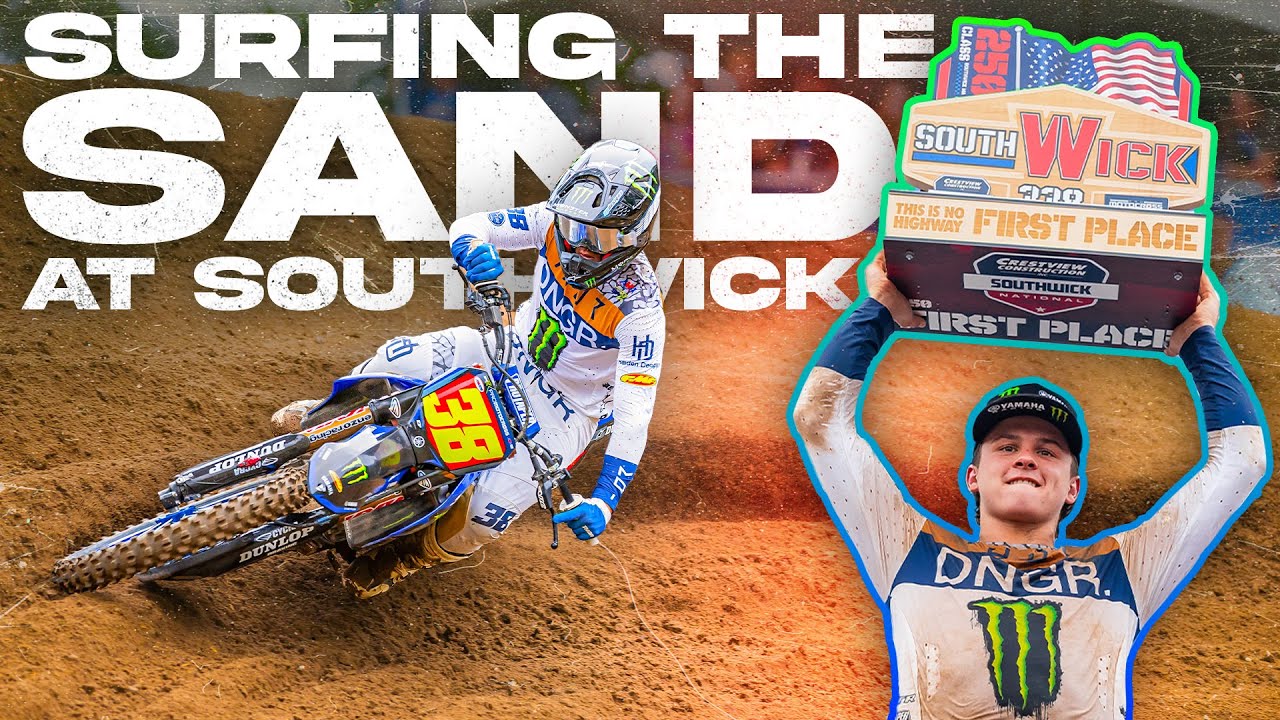 «Песочный человек» побеждает в самой сложной гонке года! Rd.5 Southwick Pro Motocross
