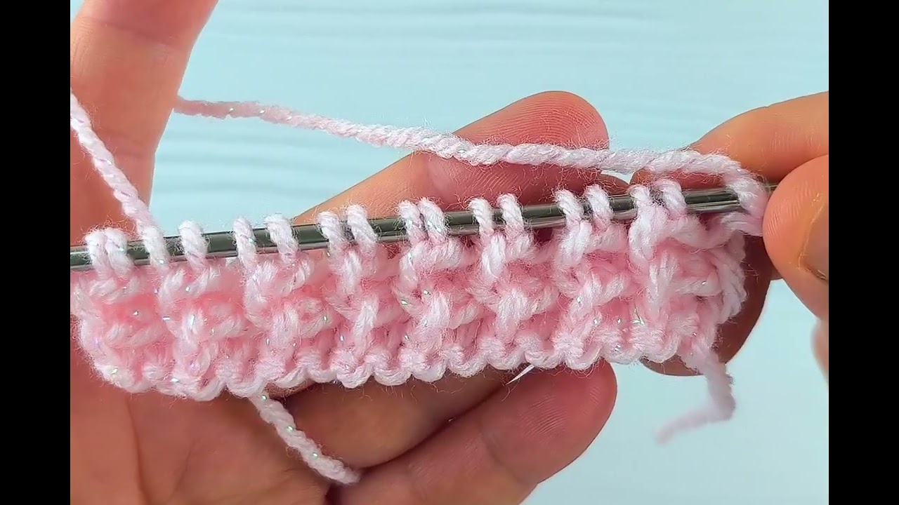 Super Easy Never before seen 💓👌 amazing knitting pattern Stitch!