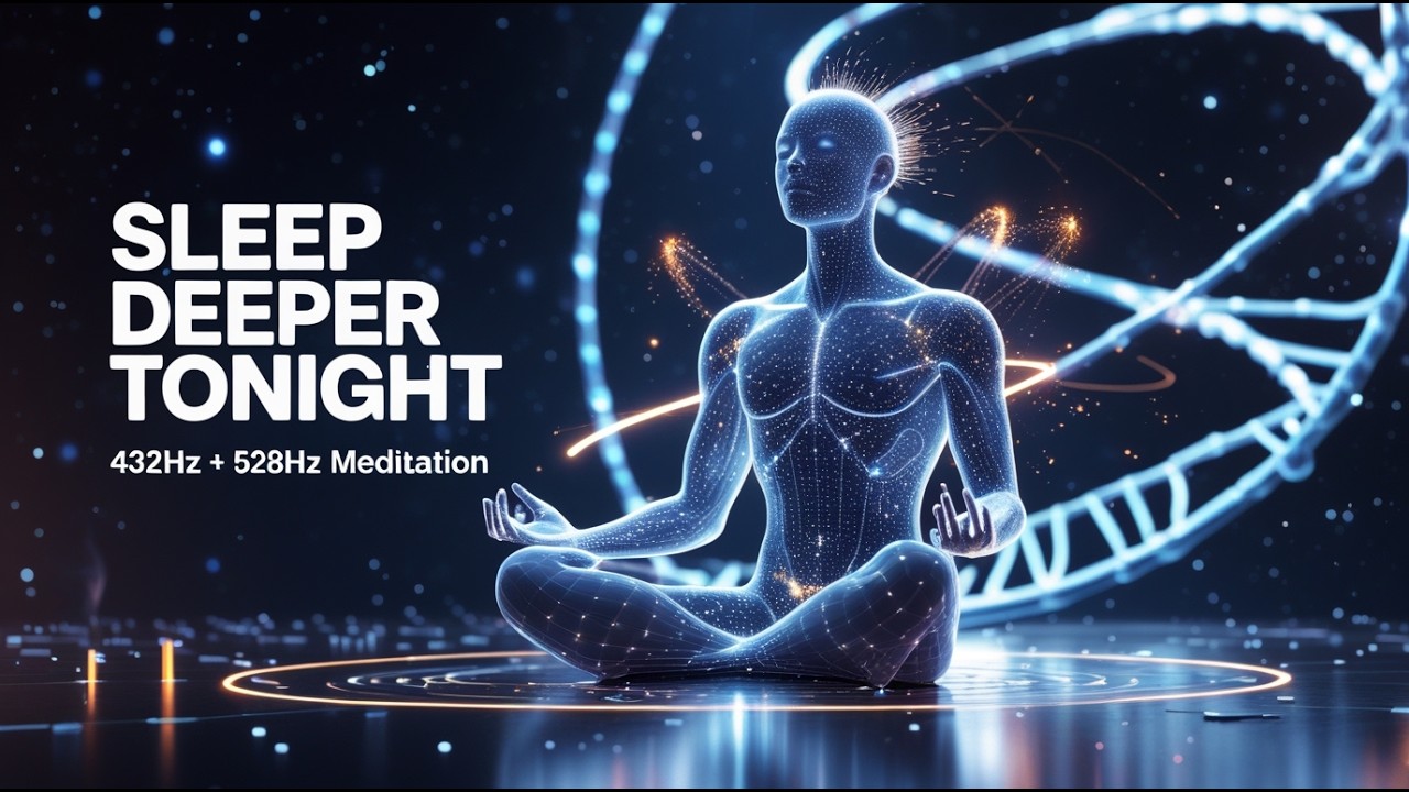 Healing Tunęs ! 432Hz + 528Hz  | Instant Deep Sleep & Full Body Healing Frequencies #deepsleepmusic