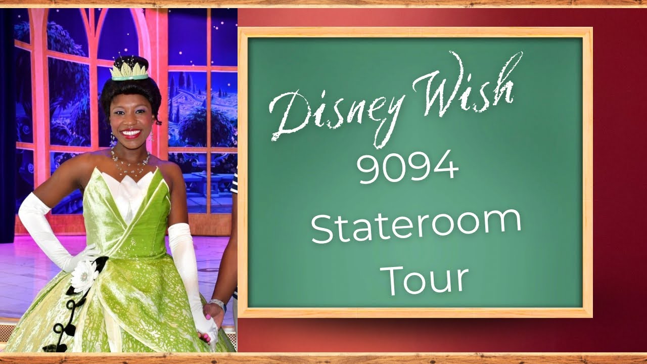 Disney Wish | Room Tour 9094 | Deluxe Family Oceanview Stateroom with Verandah 