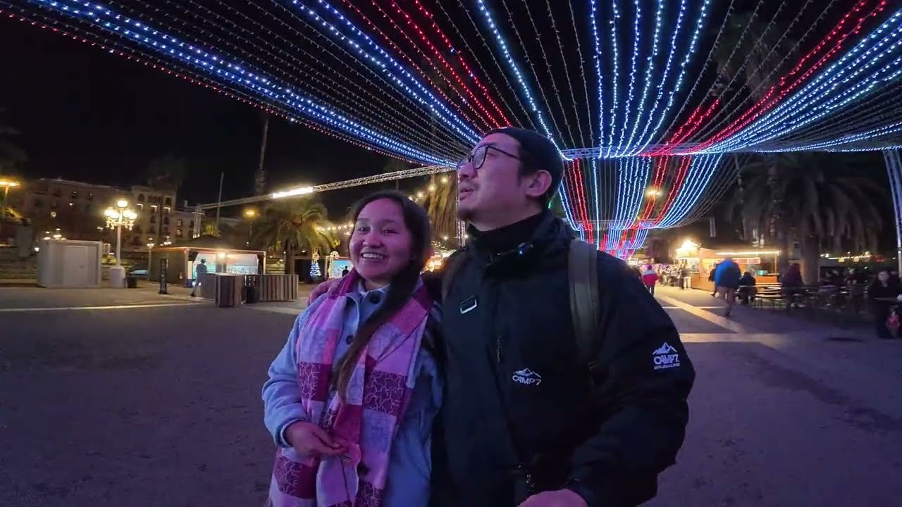 Christmas Mela || Bon al Nadal || Barceloneta || Ferris Wheel ma Jhandai Heart attack