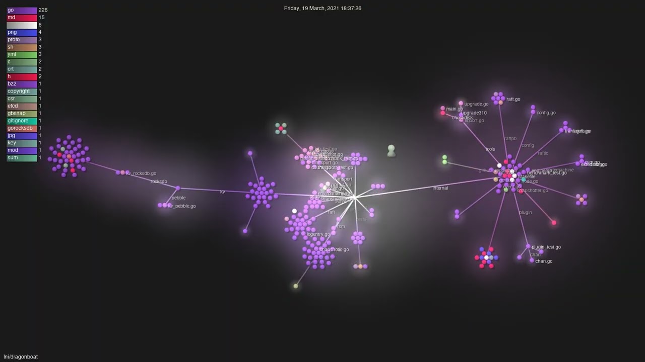 lni/dragonboat - Gource visualisation