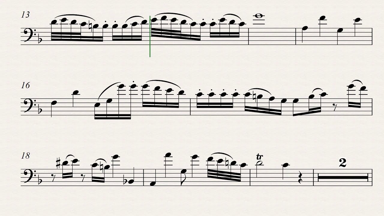 Mozart: Concerto for Bassoon and Orchestra 2ºand (orchestra accompaniment )