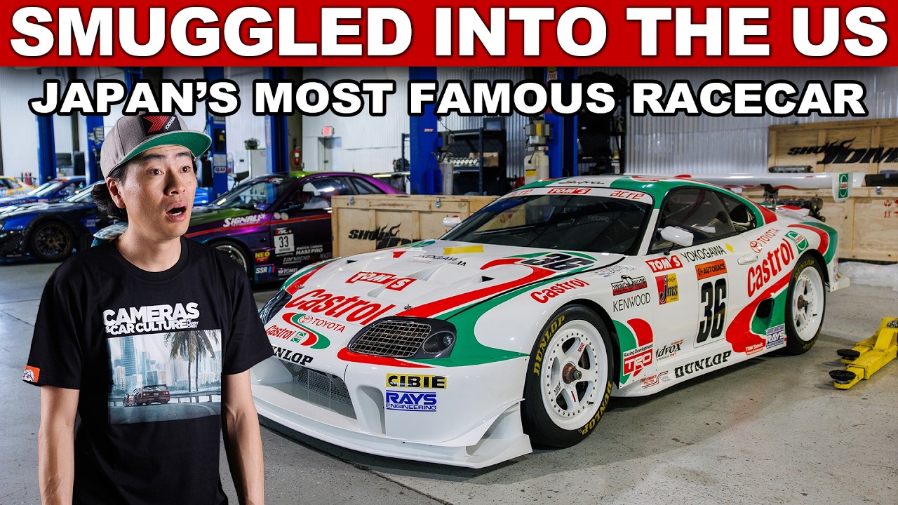 The #36 Castrol TOM'S Supra Now Resides in America and is Being Restored | Capturing Car Culture