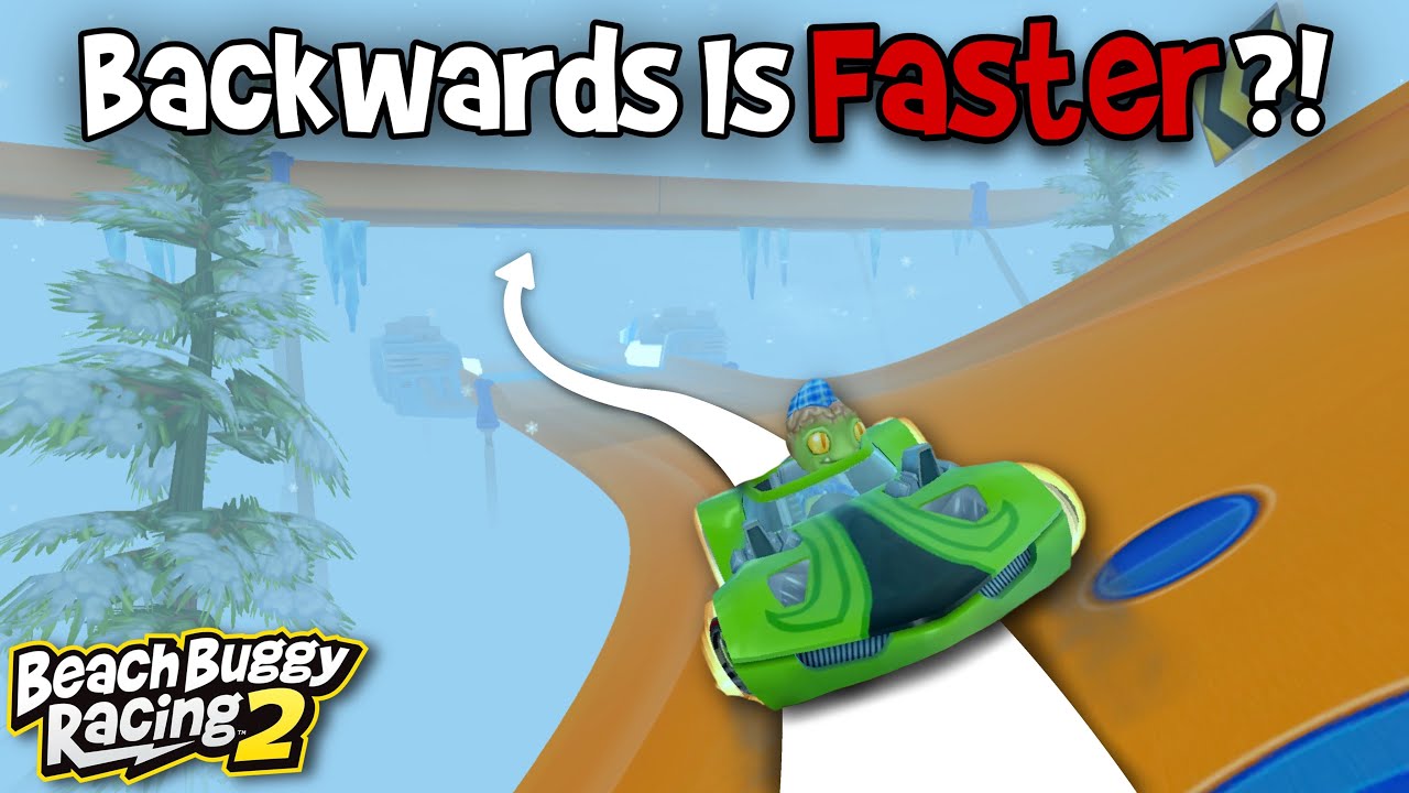Этот трюк задом наперёд ломает Beach Buggy Racing 2&hellip; Несправедливая скорость!