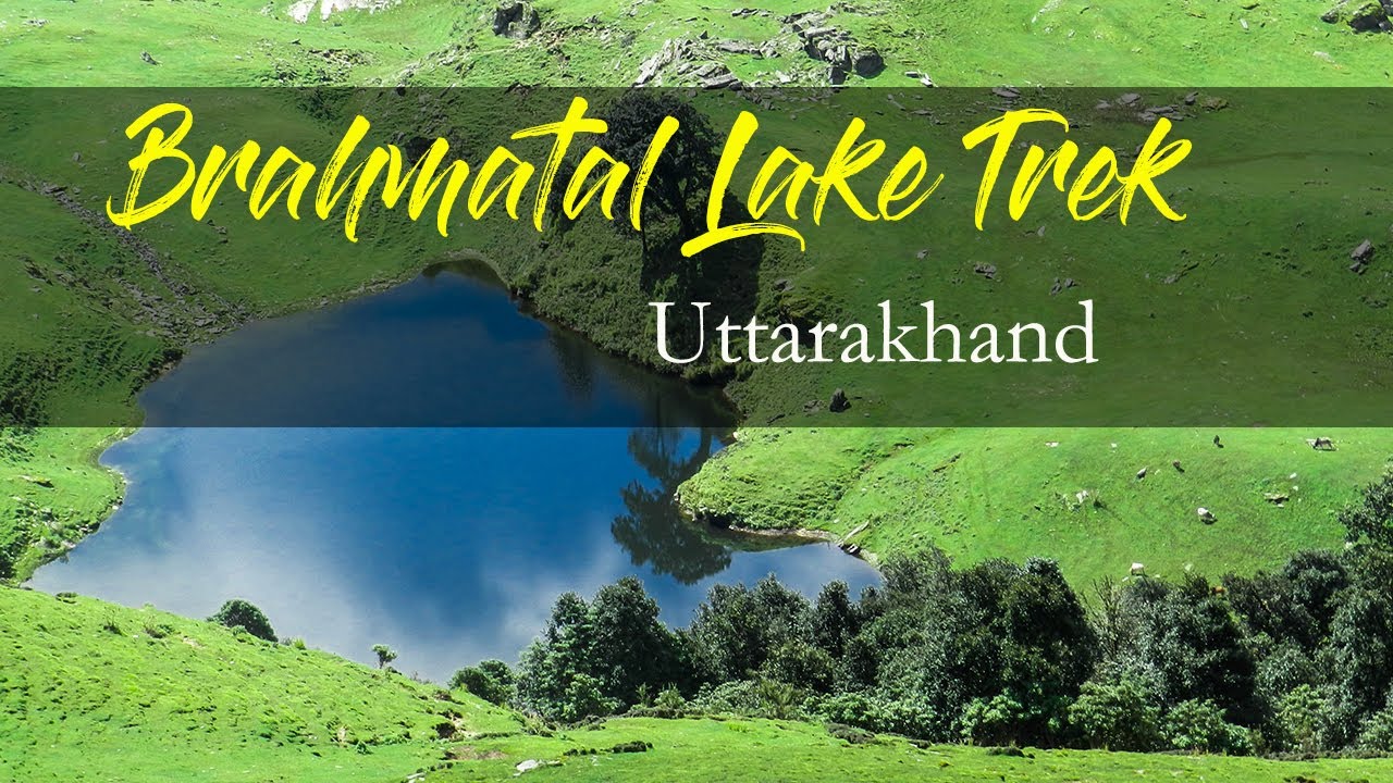 A must visit place in Uttarakhand - Brahmatal Lake trek | Partially frozen lake in winters