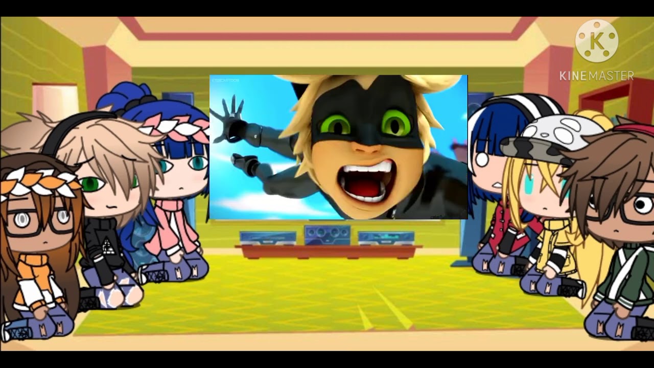 Mlb react edits and crack//gacha life part 5