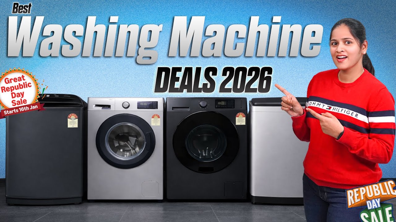 Top 10 Washing Machine Deals In Republic Day Sale 2026🤩