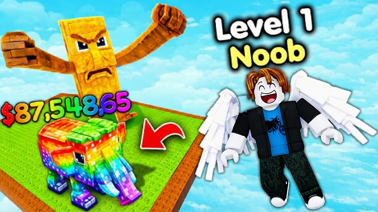 Достигните МАКСИМАЛЬНОГО УРОВНЯ в Roblox Fly For Brainrots!