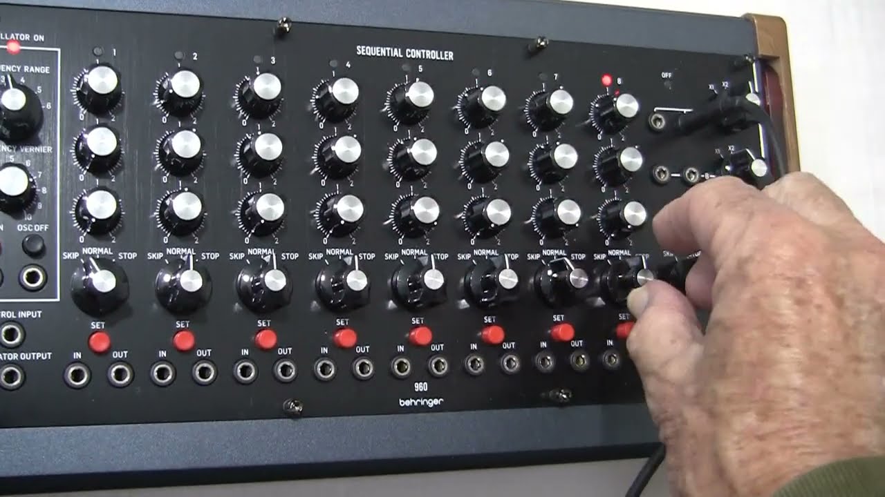 Behringer's 960 sequencer + Dotcom's Q179 = AMAZING value-for-money