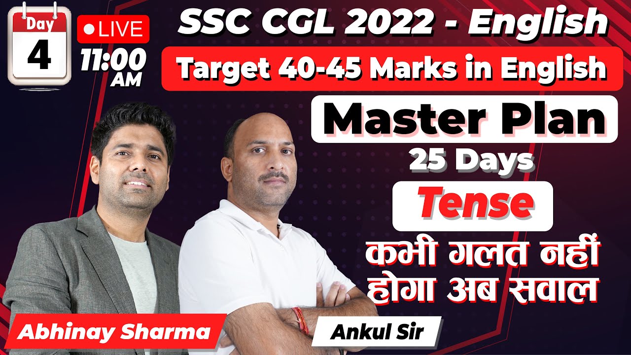 Tense- basics of English language ! Best explanation by Ankul Sir ! @ABHINAYMATHS