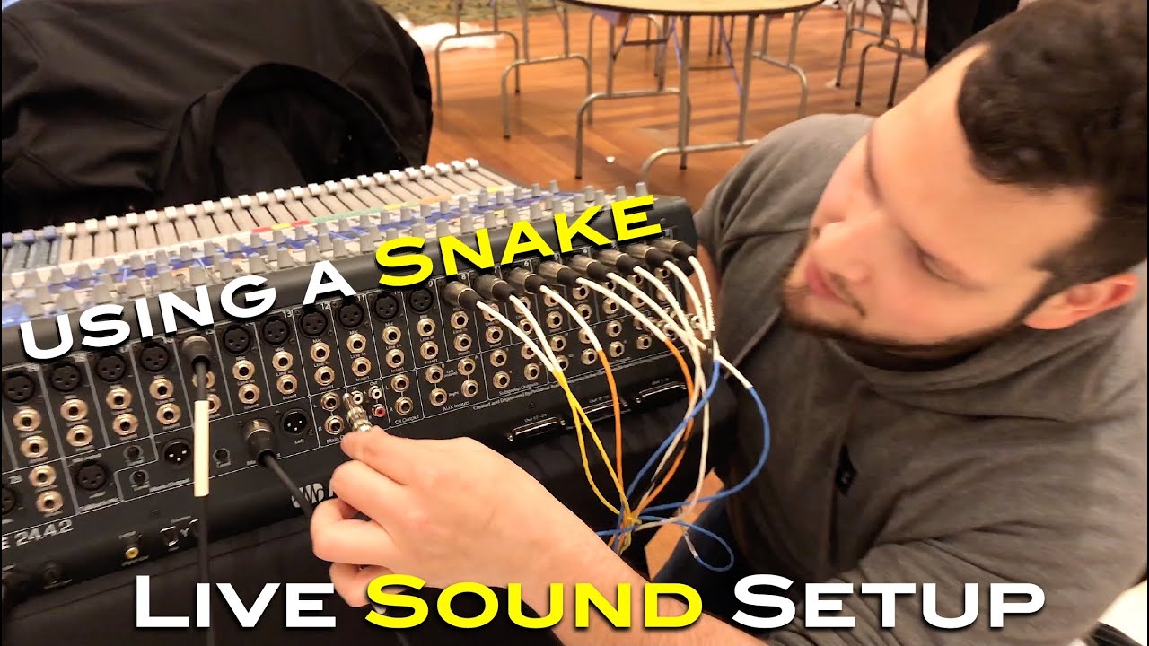 Настройка Snake для живого звука — как использовать звуковую Snake
