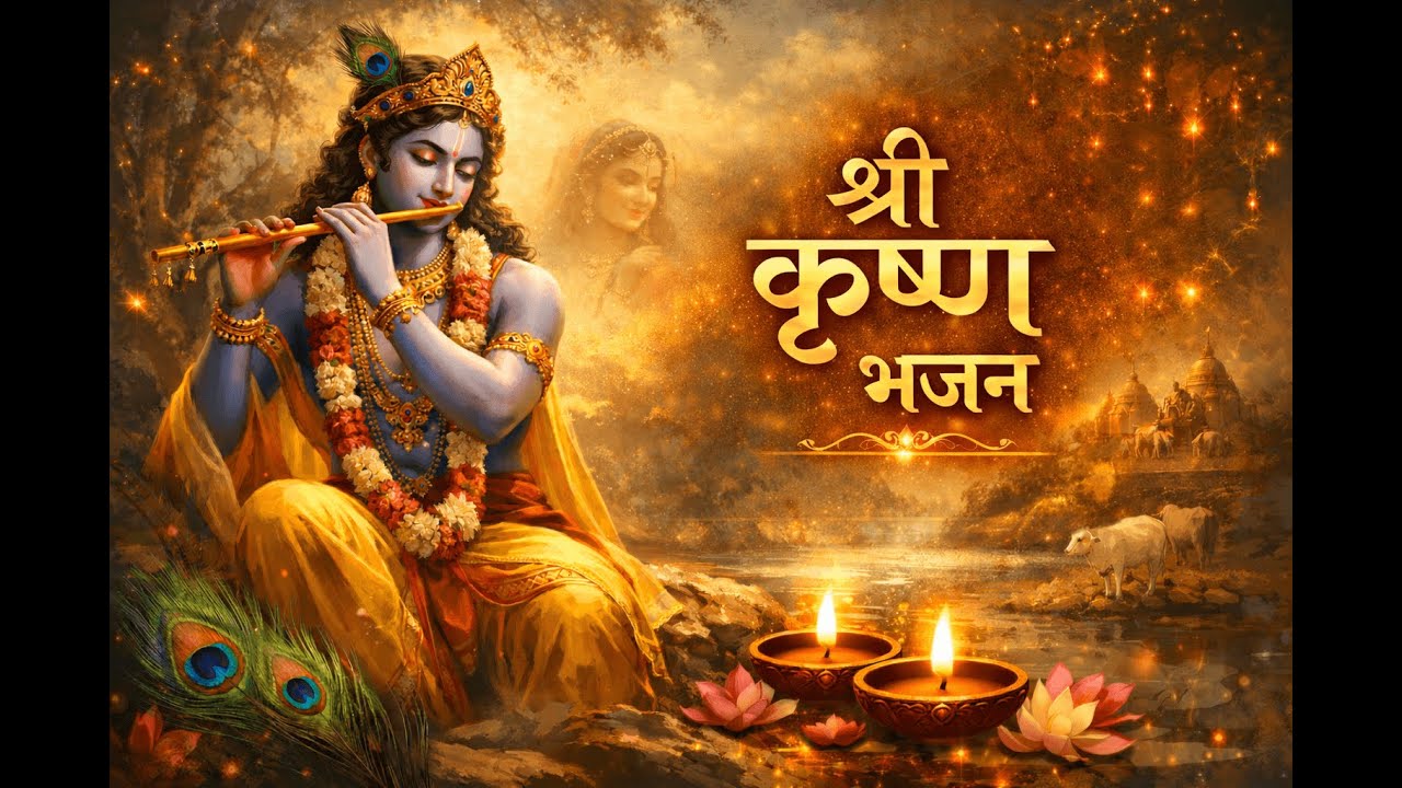 श्री कृष्ण भजन | बंसी की मधुर धुन | Shree Krishna Bhajan | Peaceful Devotional | Naad Rachna