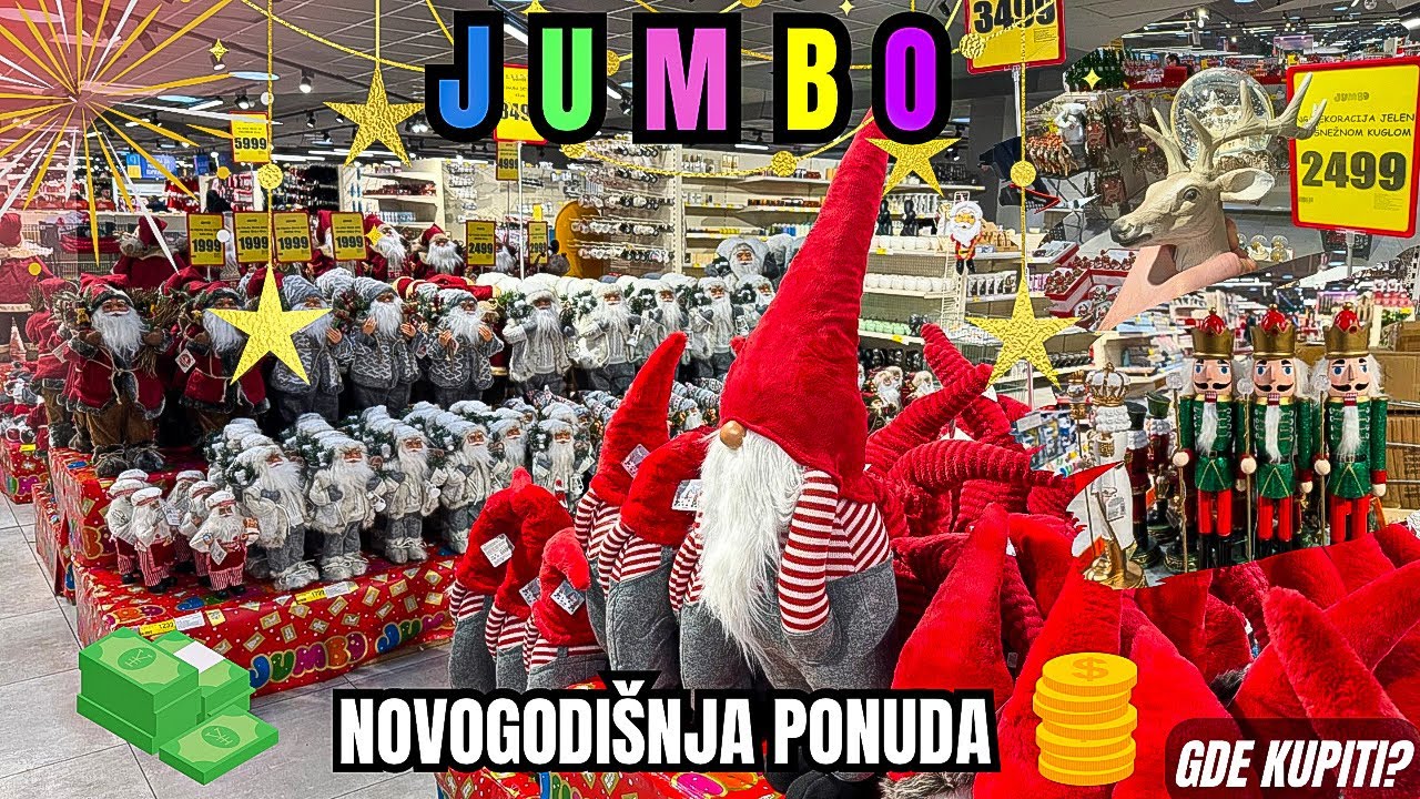 JUMBO BEOGRAD - Novogodišnji asortiman- cene i ponuda🎅🏻🎄❄️ #beograd