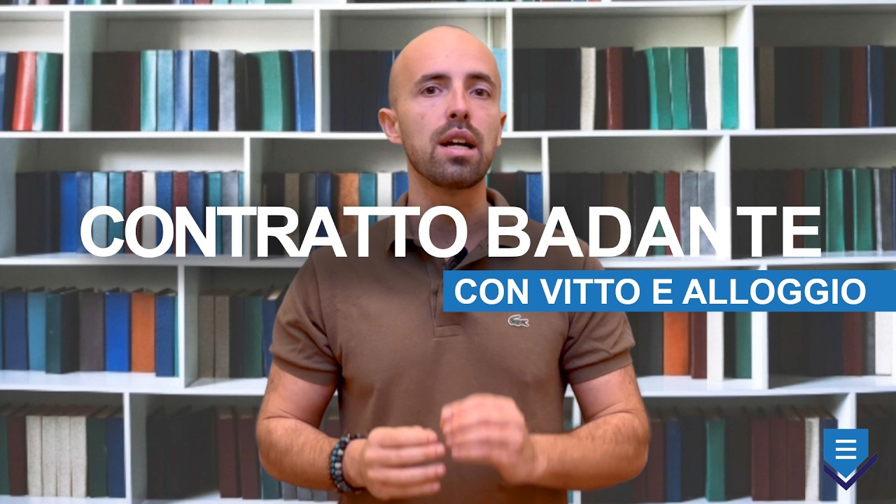 👵🏼 Contratti per Badanti con Vitto e Alloggio: Regole, Stipendio, Ore e Indennità - Guida Completa